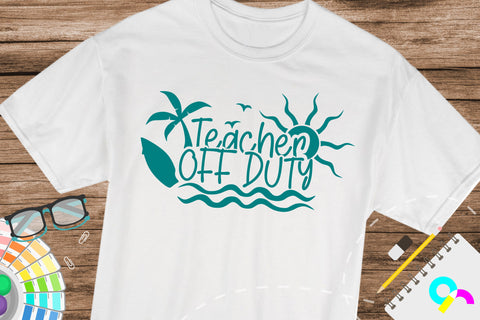 Teacher on vacation svg SVG Artinrhythm shop 
