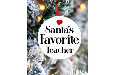 Teacher Ornament SVG Bundle, Teacher Svg bundle, Santa's Favorite Teacher Svg, Teacher Appreciation Svg, Teacher Svg, Teacher T-Shirt Svg, SVG MD mominul islam 