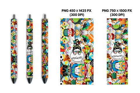Teacher Pen Sublimation Sublimation SvgOcean 