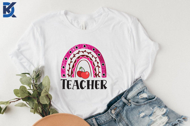 Teacher PNG Back to School PNG Sublimation SVGista 