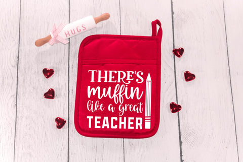 Teacher Pot Holder SVG Bundle SVG Regulrcrative 