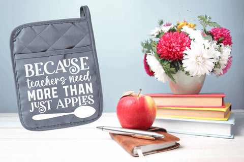 Teacher Pot Holder SVG Bundle SVG Regulrcrative 