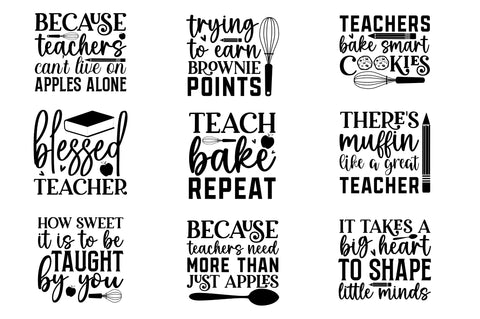 Teacher Pot Holder SVG Bundle SVG Regulrcrative 