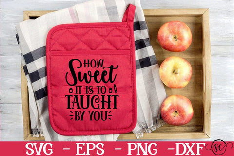 Teacher pot holder SVG Bundle SVG Svgcraft 