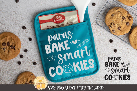 Teacher Pot Holder SVG | Paras Bake The World A Better Place SVG Cheese Toast Digitals 