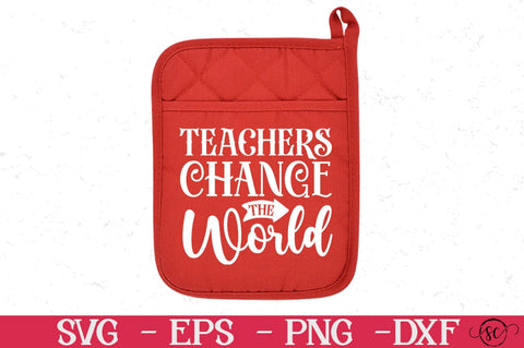 Teacher potholder SVG Bundle SVG Svgcraft 