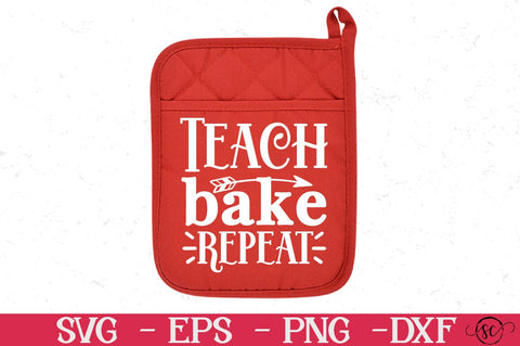 Teacher potholder SVG Bundle SVG Svgcraft 