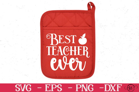 Teacher potholder SVG Bundle SVG Svgcraft 