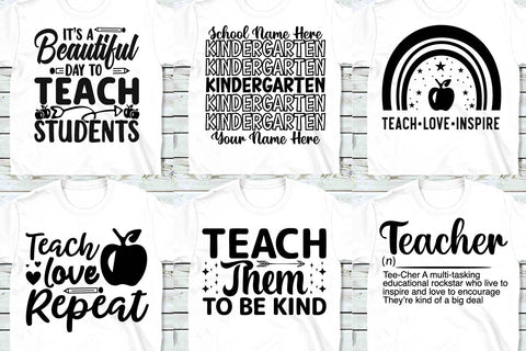 Teacher Quotes SVG bundle, Gift for Teacher SVG SVG Paper Switch 