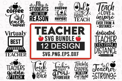 Teacher Quotes Svg Bundle.Teacher svg for Cricut, svg Files for Cricut, SVG Designangry 