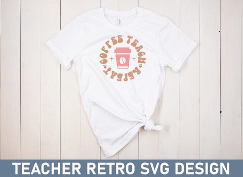 Teacher Retro SVG Design Bundle SVG CraftingStudio 