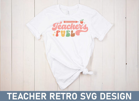 Teacher Retro SVG Design Bundle SVG CraftingStudio 