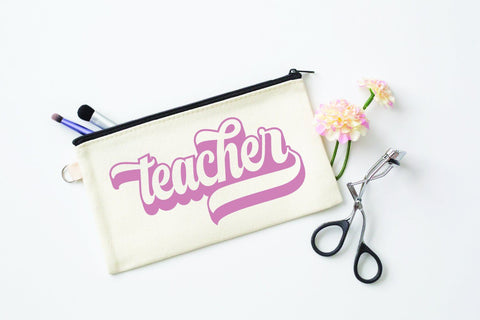 Teacher Retro SVG | Teacher Design | SVG PNG DXF EPS SVG So Fontsy Design Shop 