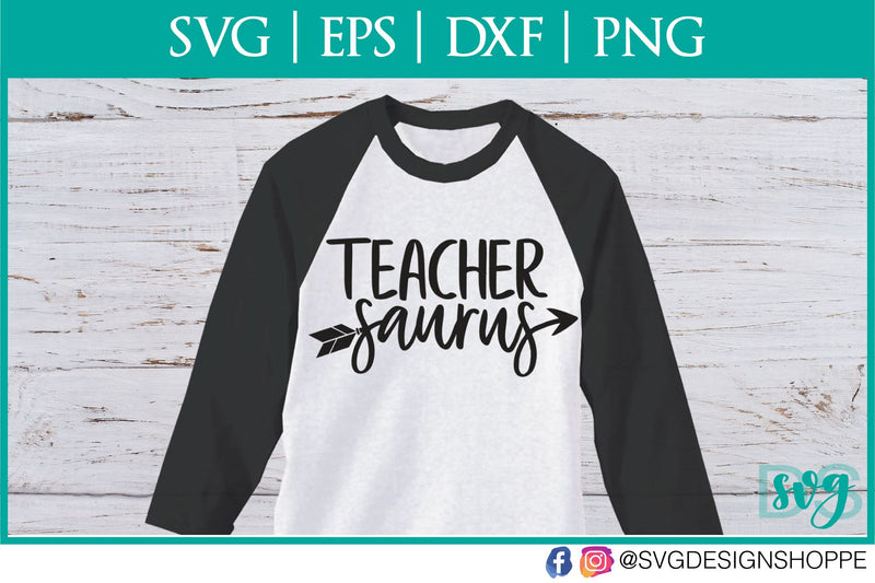 Teacher Saurus SVG SVG Design Shoppe 