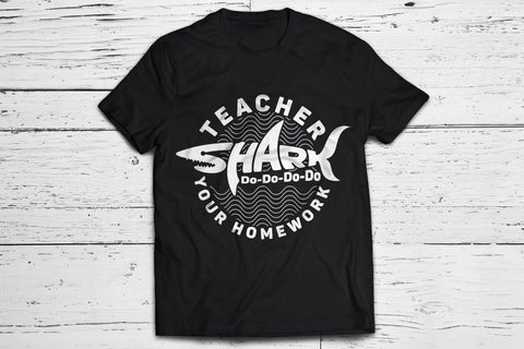 Teacher Shark Do-Do-Do-Do Your Homework SVG SVG CraftLabSVG 