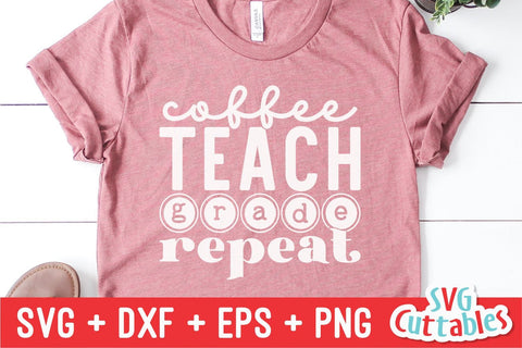 Teacher Shirt Bundle svg - Teacher Cut File - svg - dxf - eps - png - Teacher Design - svg Bundle - Silhouette - Cricut - Digital File SVG Svg Cuttables 