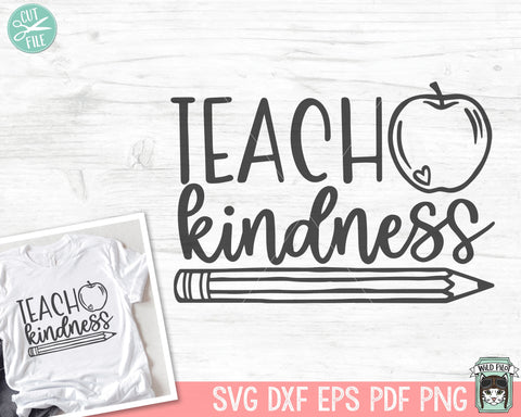 Teacher Shirt SVG, Inspirational Quote SVG, Teacher Gift SVG, Apple SVG, Pencil SVG SVG Wild Pilot 