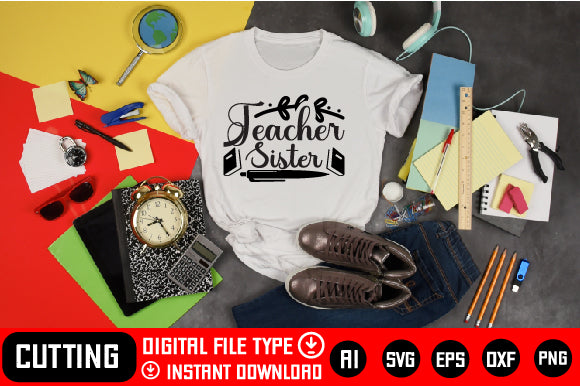 Teacher Sister SVG CraftlabSvg29 