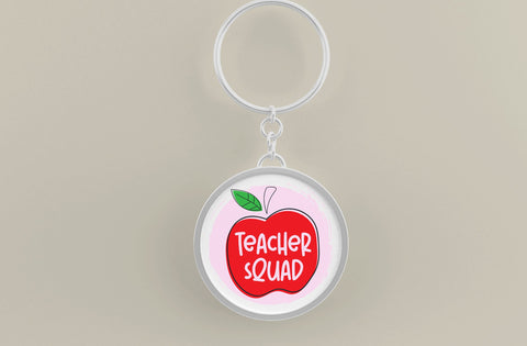 Teacher Squad, Round Key ring SVG SVG MD mominul islam 