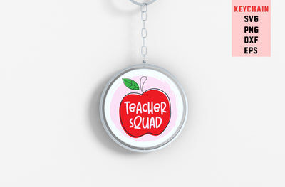 Teacher Squad, Round Key ring SVG SVG MD mominul islam 