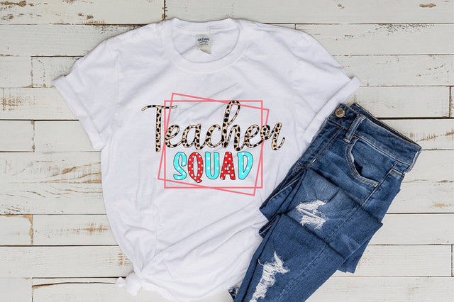 Teacher Squad Sublimation Sublimation SVGista 