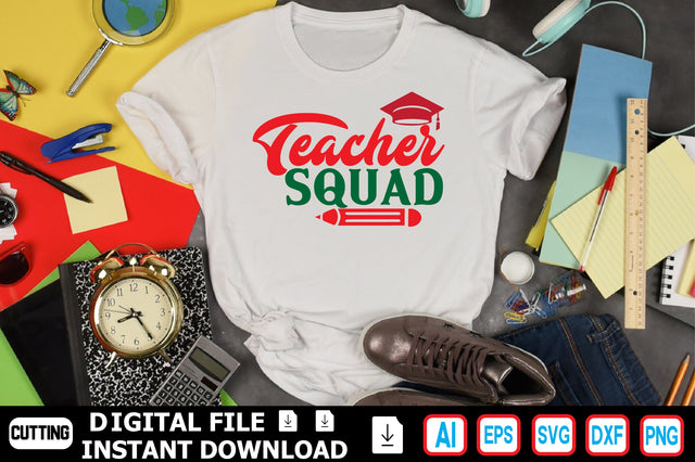 Teacher Squad SVG Craftlabsvg24 