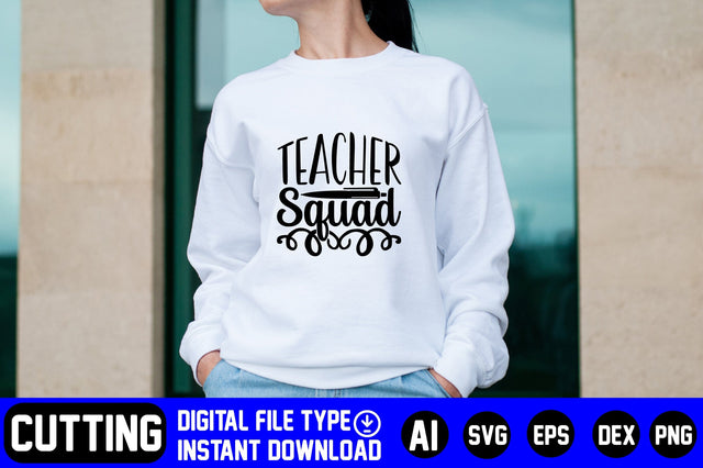 Teacher Squad SVG CraftlabSvg29 
