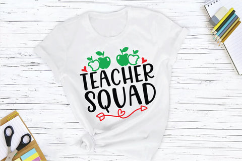 Teacher Squad SVG Creativeart88 