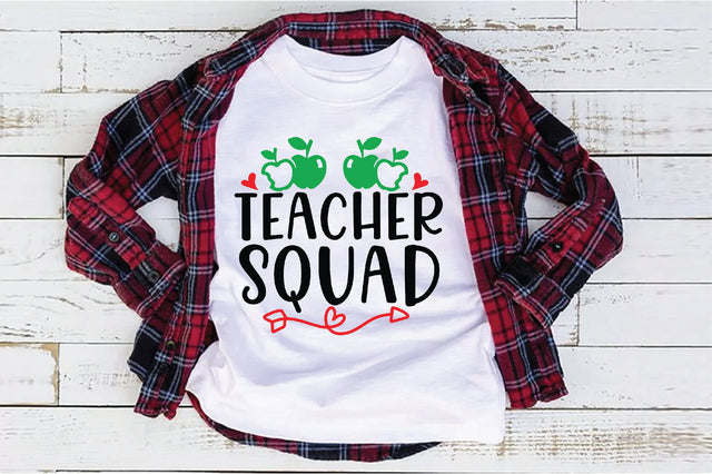Teacher Squad SVG Creativeart88 