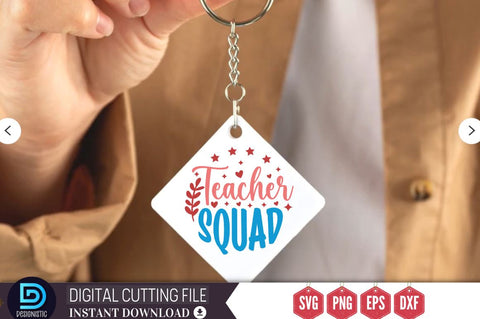 Teacher Squad SVG SVG DESIGNISTIC 