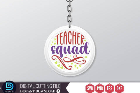 Teacher squad SVG SVG DESIGNISTIC 