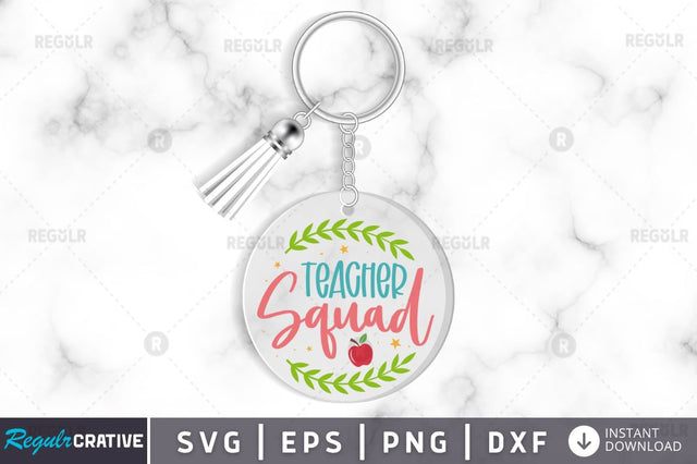 Teacher squad SVG SVG Regulrcrative 