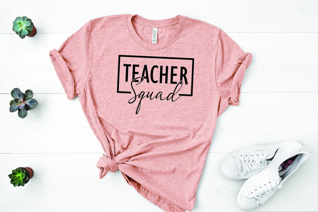 Teacher Squad SVG | Teacher Design | SVG PNG EPS DXF - So Fontsy