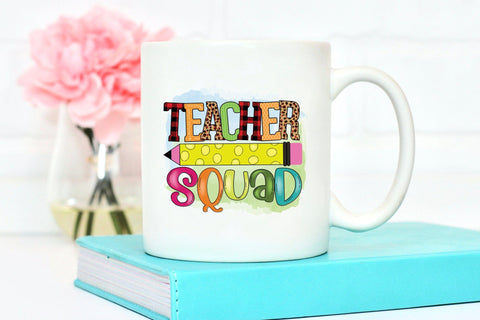 Teacher Squad | Teacher Sublimation Design Sublimation CraftLabSVG 