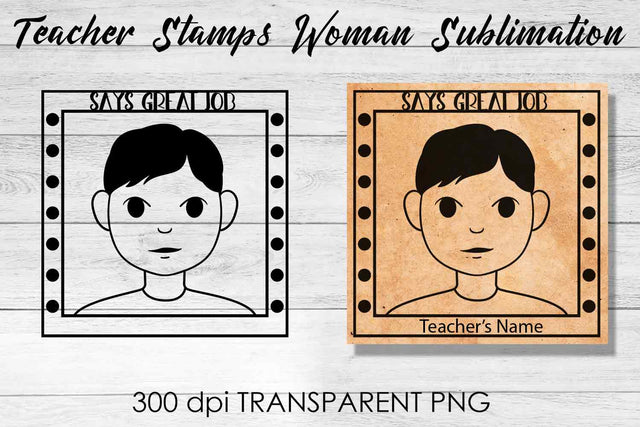Teacher Stamp Woman Sublimation | Teacher Stamp Design | Teacher Design Sublimation Fly Design 