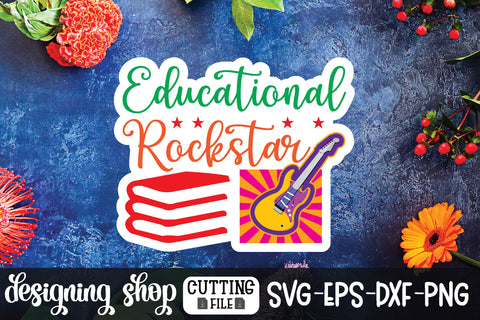 Teacher Sticker design Bundle SVG sk.swapon Roy 