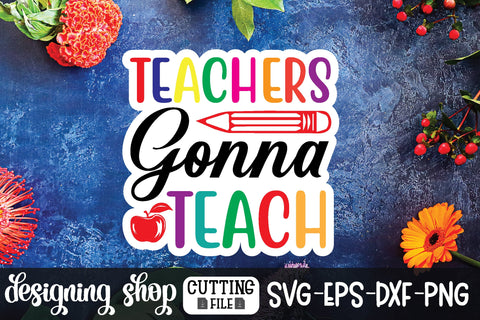 Teacher Sticker design Bundle SVG sk.swapon Roy 