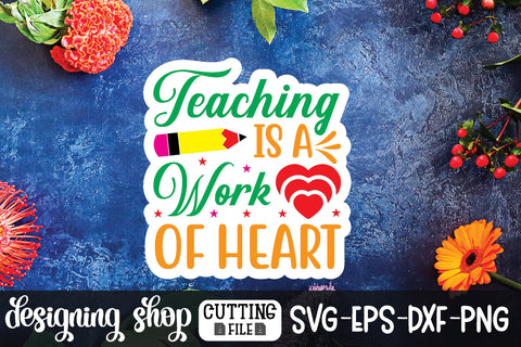 Teacher Sticker design Bundle SVG sk.swapon Roy 