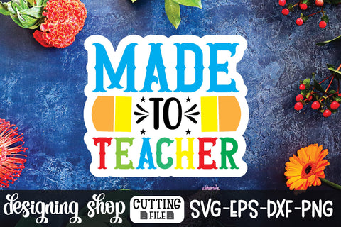 Teacher Sticker design Bundle SVG sk.swapon Roy 