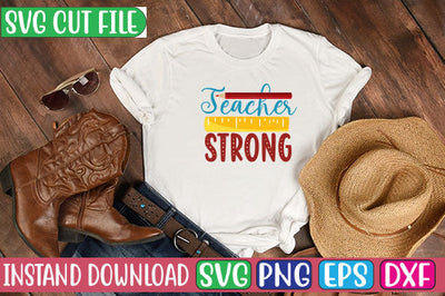 Teacher Strong SVG Cut File SVG Studio Innate 