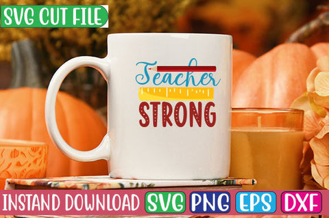Teacher Strong SVG Cut File SVG Studio Innate 