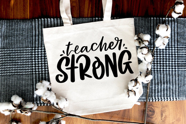 Teacher Strong SVG SVG dapiyupi store 