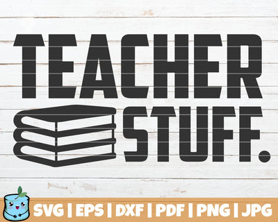 Teacher Stuff SVG MintyMarshmallows 