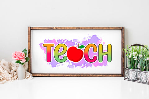Teacher Sublimation Bundle, 35 PNG Files SVG Shetara Begum 