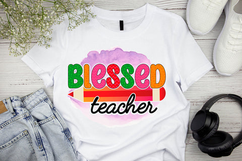 Teacher Sublimation Bundle, 35 PNG Files SVG Shetara Begum 