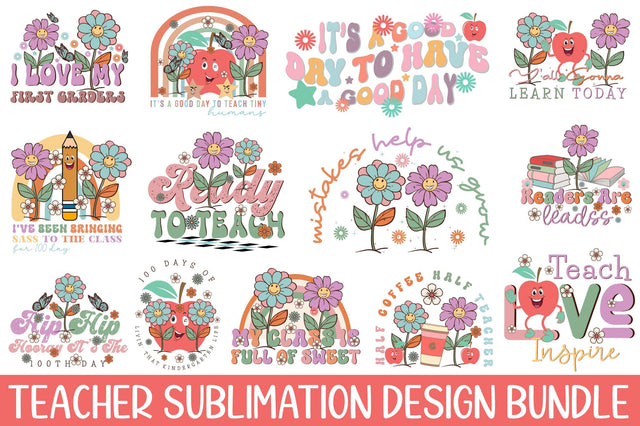 Teacher Sublimation Bundle Sublimation Rupkotha 