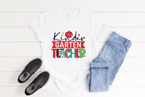 Teacher Sublimation Design - Kinder Garten Teacher Sublimation CraftLabSVG 