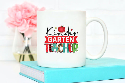 Teacher Sublimation Design - Kinder Garten Teacher Sublimation CraftLabSVG 