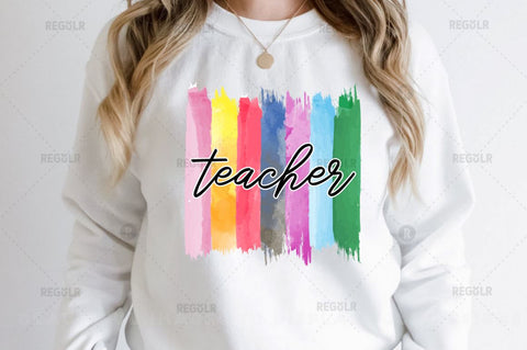 Teacher Sublimation PNG Sublimation Regulrcrative 