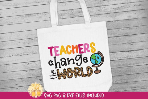 Teacher SVG Bundle | 10 Leopard Print Designs SVG Cheese Toast Digitals 